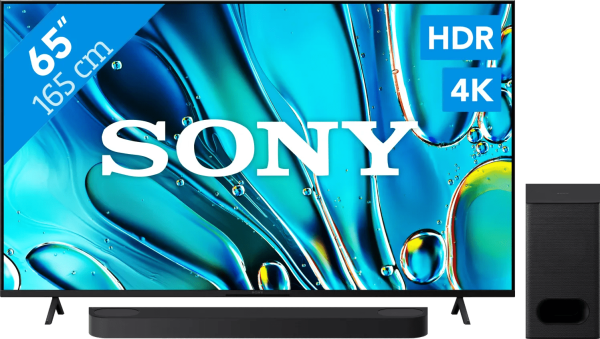 Sony Bravia 3 65" 4K Led (2025) + Sony Bravia Theatre Bar 6 Zwart
