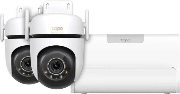 TP-Link Tapo C530WS Duo Pack + H500 Smart HomeBase