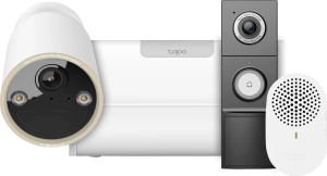 Tp-link tapo c460 + h500 smart homebase + d235 smart battery & wired doorbell 2 966083
