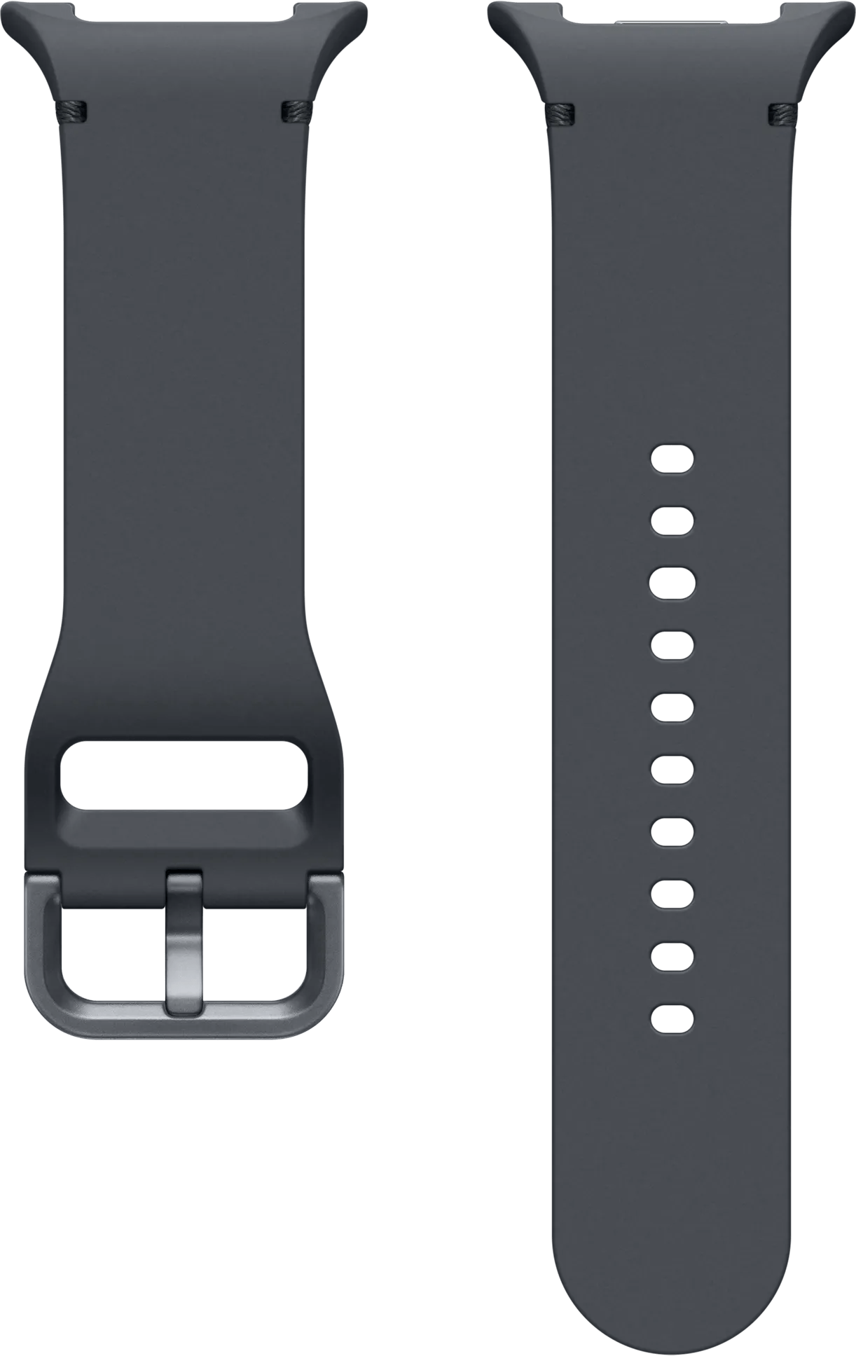 Samsung galaxy watch 8 series siliconen sport bandje donkergrijs s/m 1 Samsung galaxy watch 8 series siliconen sport bandje donkergrijs s/m