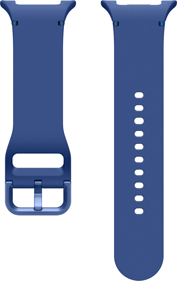 Samsung Galaxy Watch 8 Series Siliconen Sport Bandje Blauw S/M