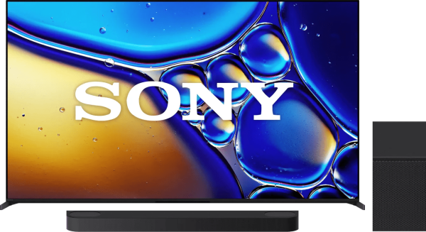 Sony Bravia 8 II 65" QD-OLED (2025) + Sony Bravia Theatre Bar 6 Zwart