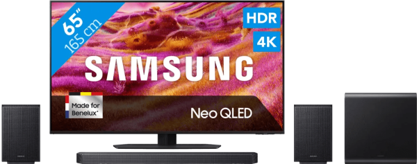 Samsung 65" Neo QLED QN90F 4K (2025) + Samsung HW-Q930F (2025)