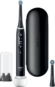 Oral-b io 6n zwart + extra io gentle care opzetborstel 2 966970