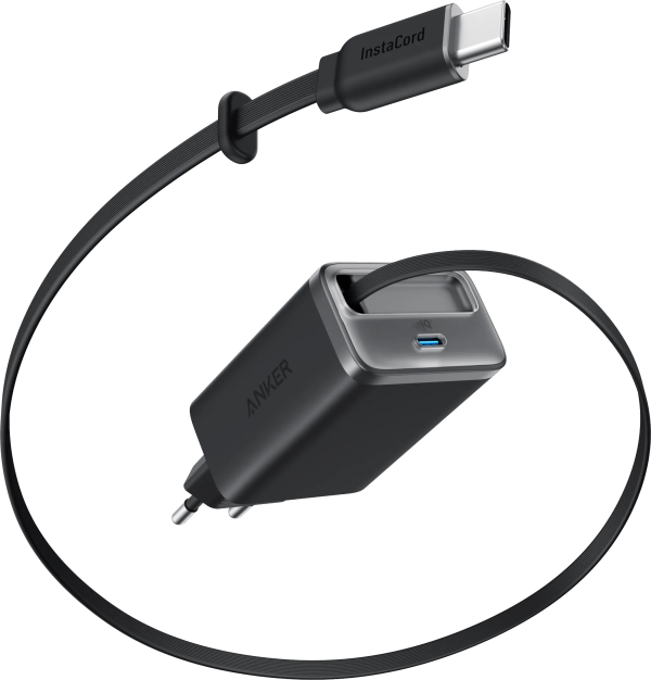 Anker Nano Oplader met Usb C poort en kabel 35W Zwart