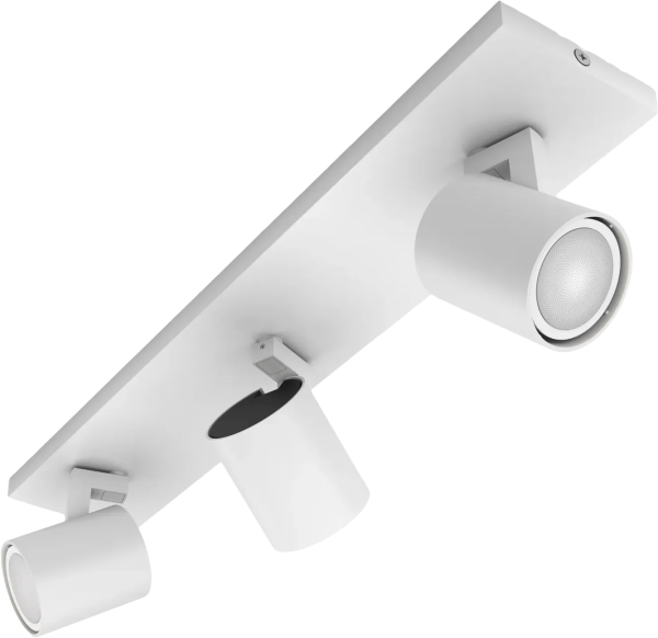 Philips Hue Runner opbouwspot White Ambiance - 3 Spots - Wit + Dimmer