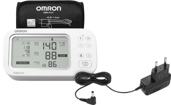 Omron X7 Smart AFib + AC Adapter