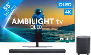 Philips ambilight 55'' oled810 4k (2025) + jbl bar 500 m2 zwart 2 967463