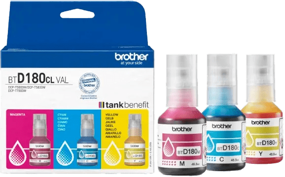 Brother BT-D180 Inktfles Combo Pack Kleur