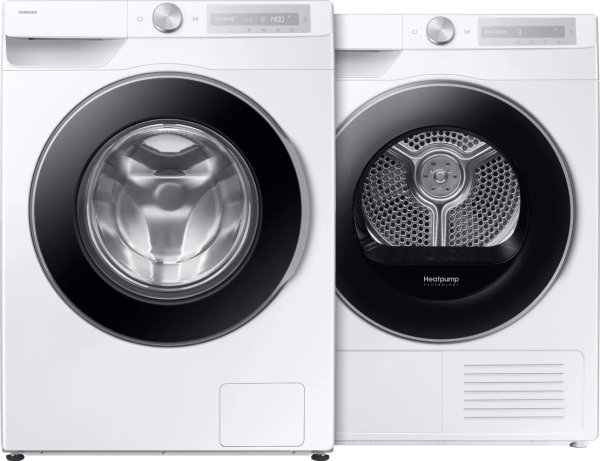 Samsung WW90DG6U25LH AI Wash + Samsung DV90DG6845LHU3 AI Dry+