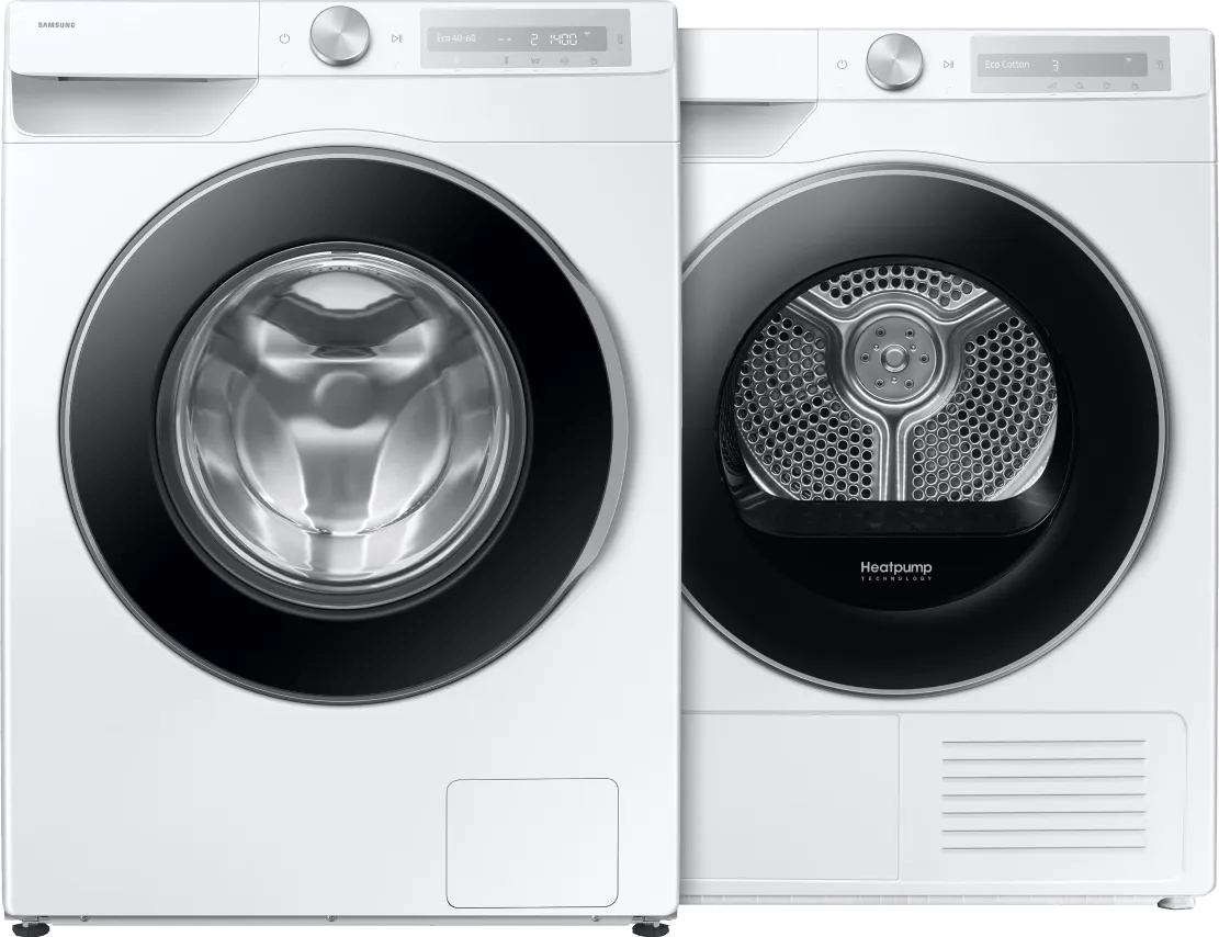 Samsung ww90dg6u25lh ai wash + samsung dv90dg6845lhu3 ai dry+ 1 Samsung ww90dg6u25lh ai wash + samsung dv90dg6845lhu3 ai dry+