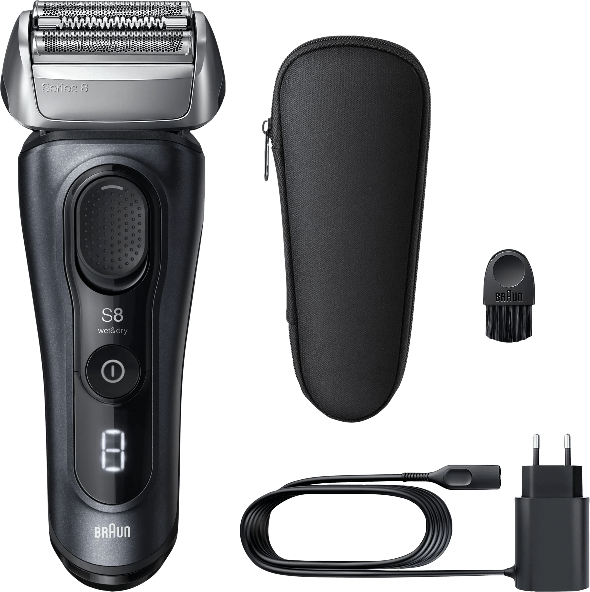 Braun series 8 8603s grijs 1 Braun series 8 8603s grijs