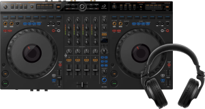 Alphatheta ddj-grv6 + pioneer dj hdj-x5 zwart 2 968352