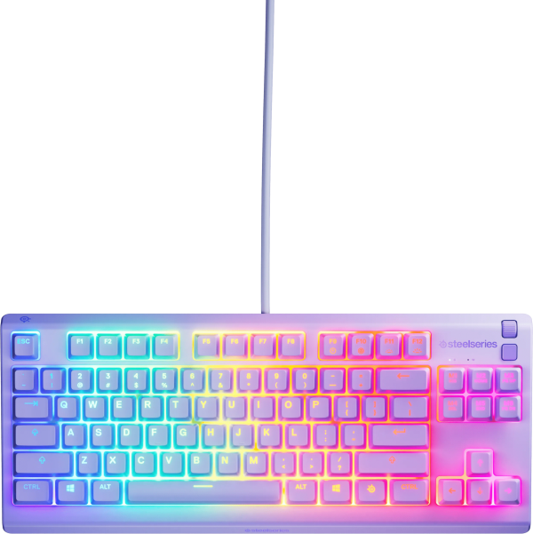 SteelSeries Apex 3 TKL Lavendel Qwerty