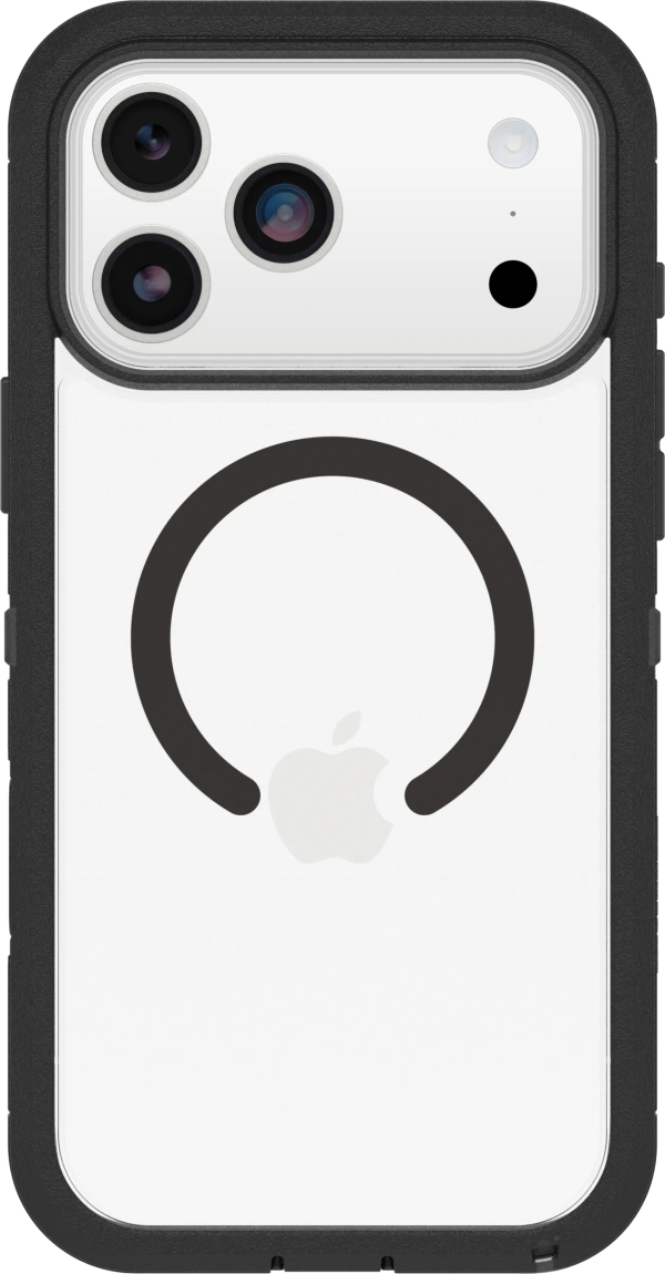 Otterbox Defender Pro XT iPhone 17 Pro Max Back Cover MagSafe Magneet Transparant Zwart