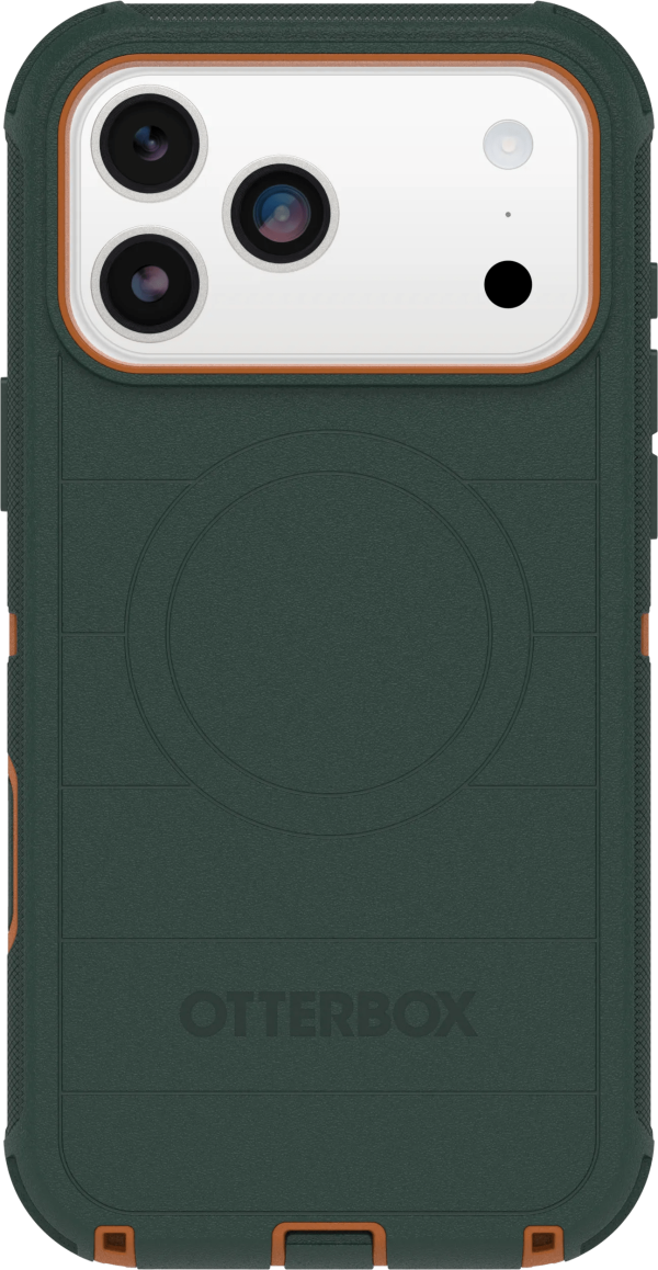 Otterbox Defender Pro iPhone 17 Pro Max Back Cover met MagSafe Magneet Groen