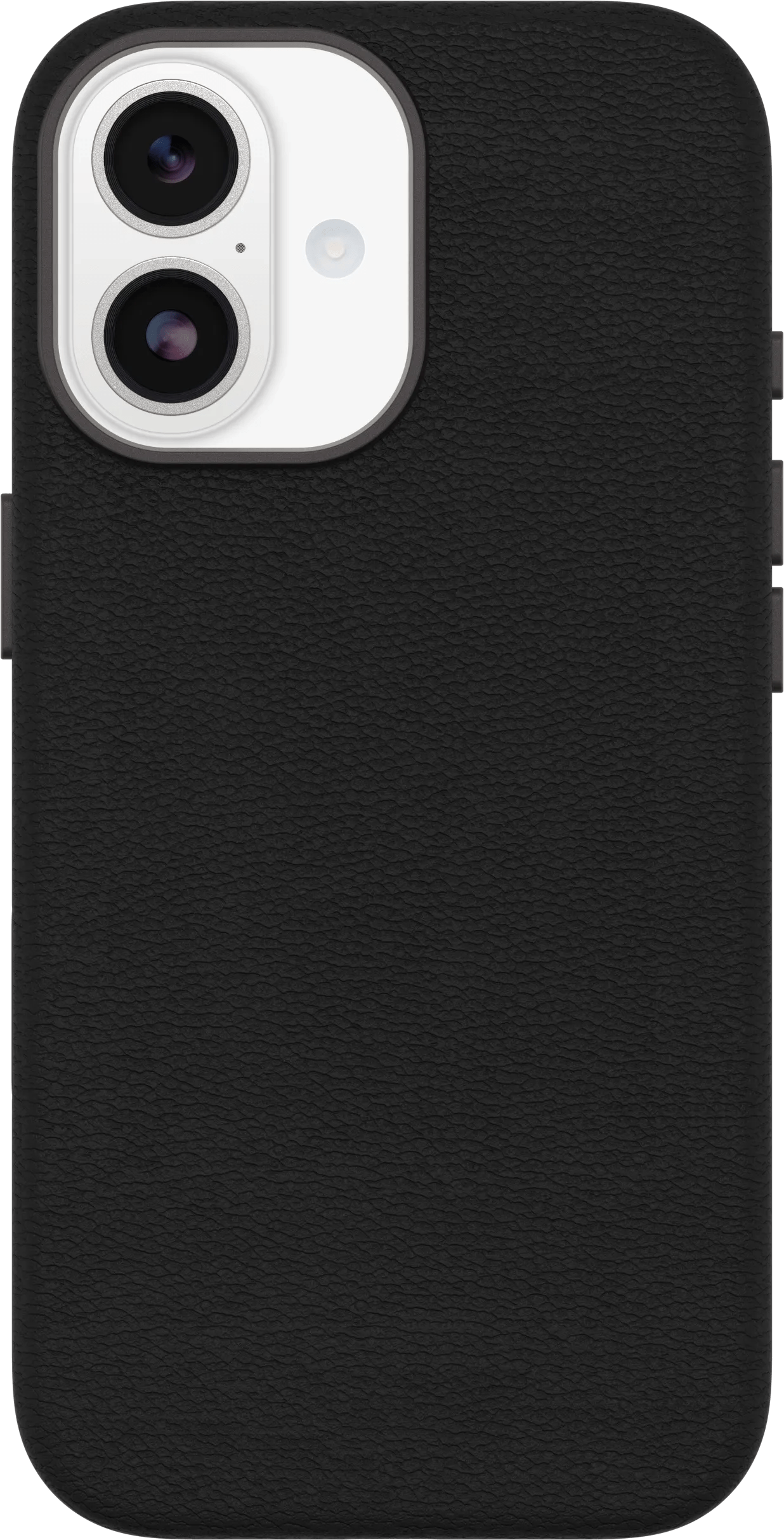 Otterbox symmetry iphone 17 back cover met magsafe magneet leer zwart 1 Otterbox symmetry iphone 17 back cover met magsafe magneet leer zwart