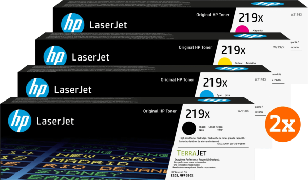 HP 219 LaserJet Toner Combo Pack (2 stuks)