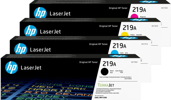 HP 219A LaserJet Toner Combo Pack