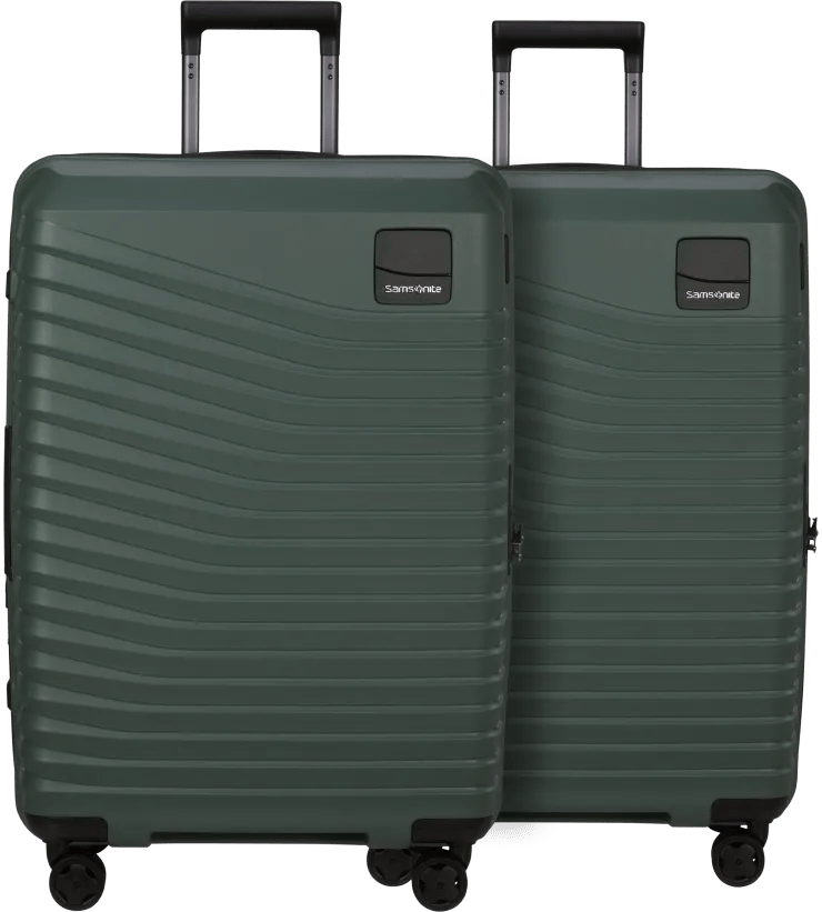 Samsonite intuo expandable spinner 69cm duo pack olive green 1 Samsonite intuo expandable spinner 69cm duo pack olive green