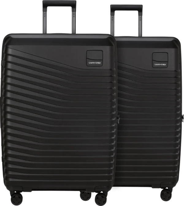 Samsonite Intuo Expandable Spinner 75cm Duo Pack Black