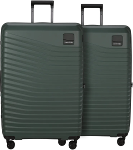 Samsonite intuo expandable spinner 81cm duo pack olive green 2 968984