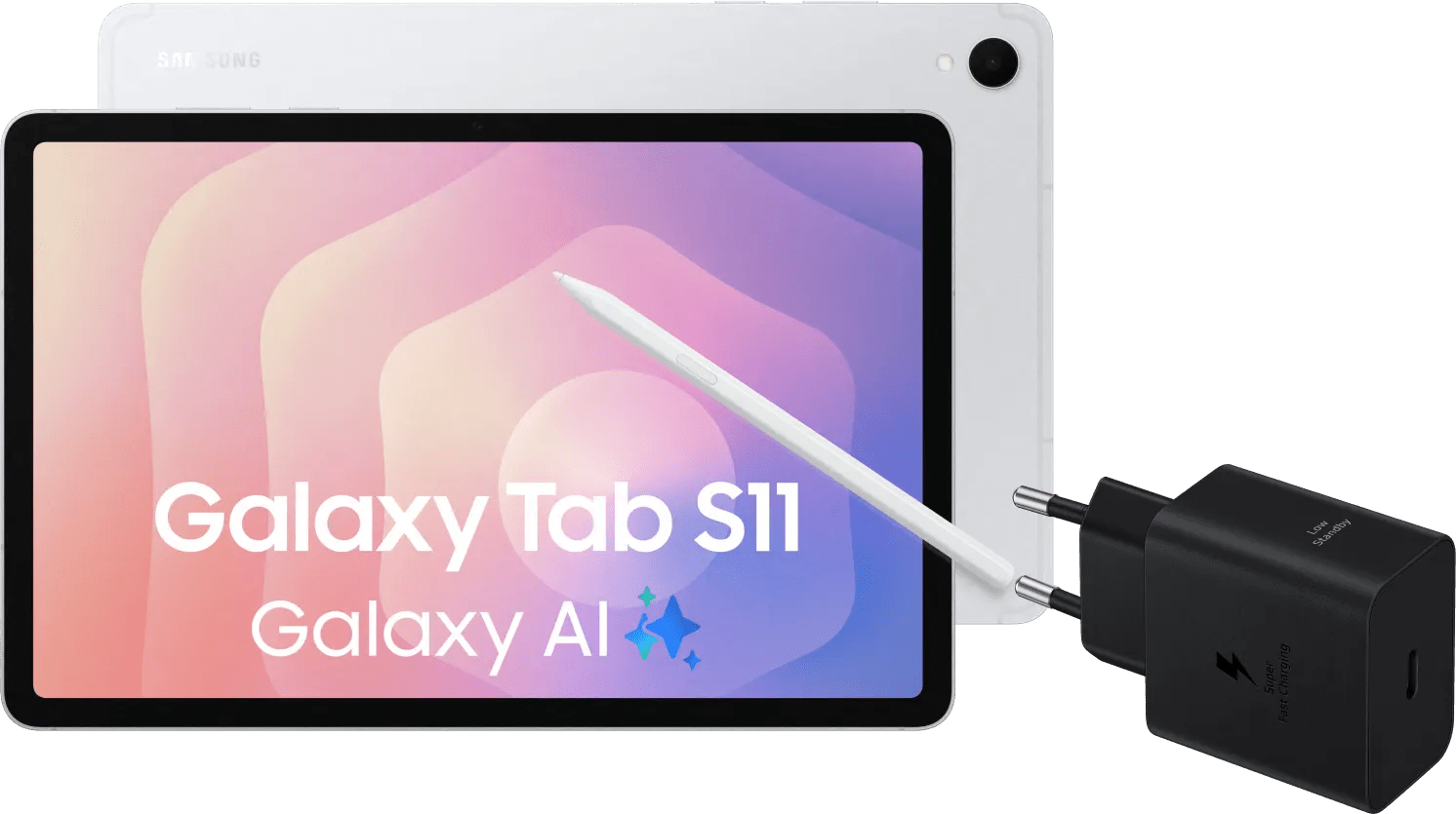Samsung galaxy tab s11 11 inch 256gb wifi zilver + oplaadpakket 1 Samsung galaxy tab s11 11 inch 256gb wifi zilver + oplaadpakket
