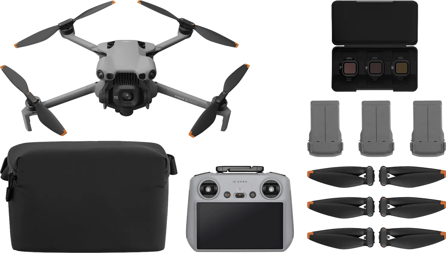 Dji mini 5 pro fly more combo + smart controller 1 Dji mini 5 pro fly more combo + smart controller