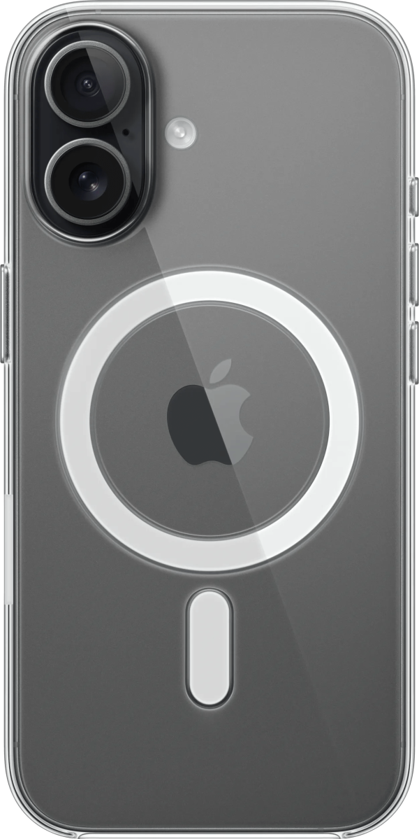 Apple iPhone 17 Back Cover met MagSafe Transparant