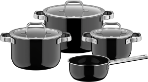 Wmf fusiontec mineral pro pannenset 4-delig zwart 2 969747