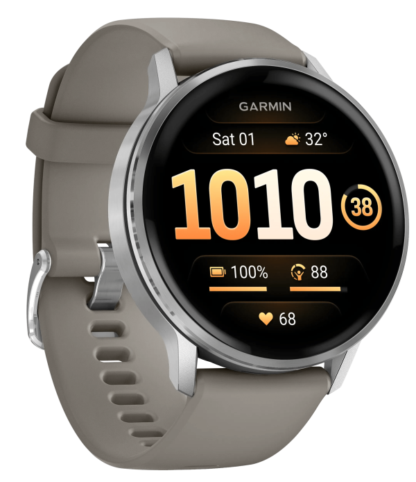 Garmin Venu 4 Zilver/Grijs 45 mm