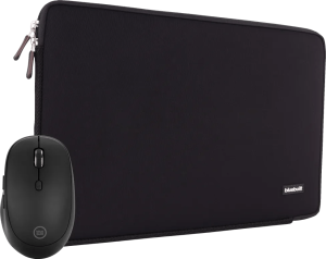 Bluebuilt laptophoes voor apple macbook air 13 inch zwart + tradendum muis 2 969963