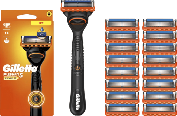 Gillette Fusion5 Power + 17 navulmesjes