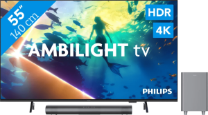 Philips ambilight 55" pus8000 4k (2025) + philips tab6100 2 970555