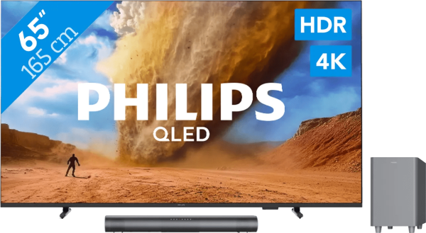 Philips 65" PUS7800 QLED 4K (2025) + Philips TAB6100