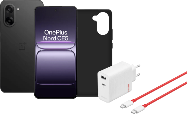 OnePlus Nord CE 5 128GB Zwart 5G + Accessoirepakket