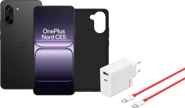 OnePlus Nord CE 5 256GB Zwart 5G + Accessoirepakket