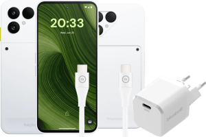 Fairphone 6 256gb wit 5g + compleet accessoirepakket 2 970905