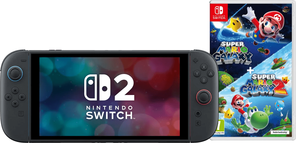 Nintendo switch 2 + super mario galaxy 1+2 1 Nintendo switch 2 + super mario galaxy 1+2