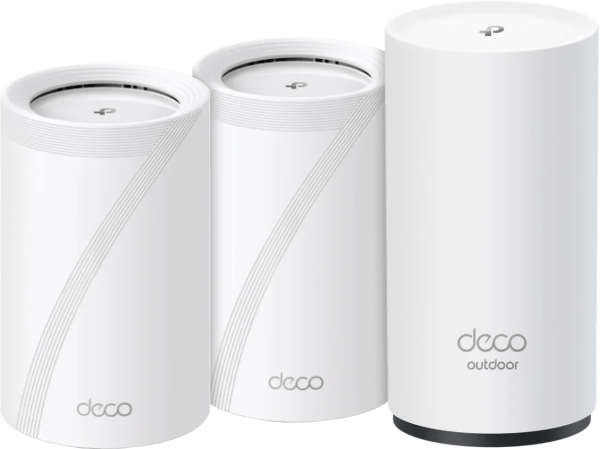 Productnaam TP-Link Deco BE65 WiFi 7 Mesh 2-pack + Deco BE25 Outdoor