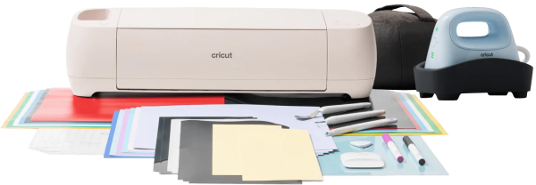 Cricut Explore 4 Essentials bundel + Hat Press
