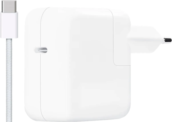 Apple Power Delivery Oplader 30W + Usb C naar Usb C Kabel 1m