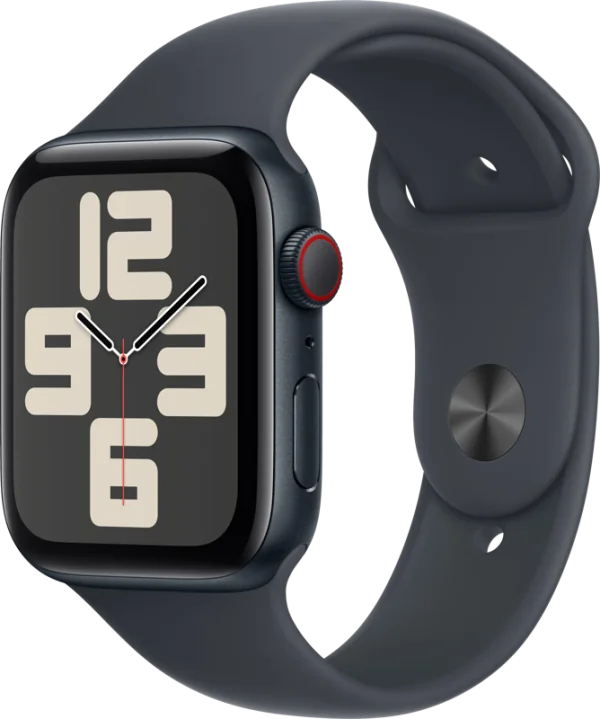 Apple Watch SE 2024 4G 44mm Midnight Sportband M/L