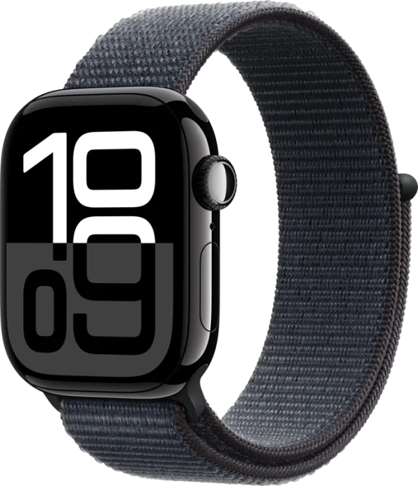 Apple Watch Series 10 4G 42mm Zwart Sport Loop