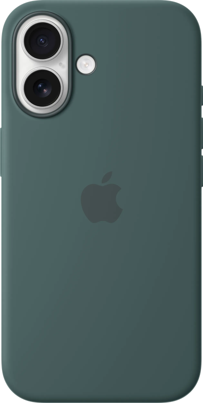 Apple iPhone 16 Back Cover met MagSafe Blauwgroen
