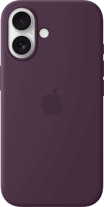Apple iPhone 16 Back Cover met MagSafe Pruimenpaars