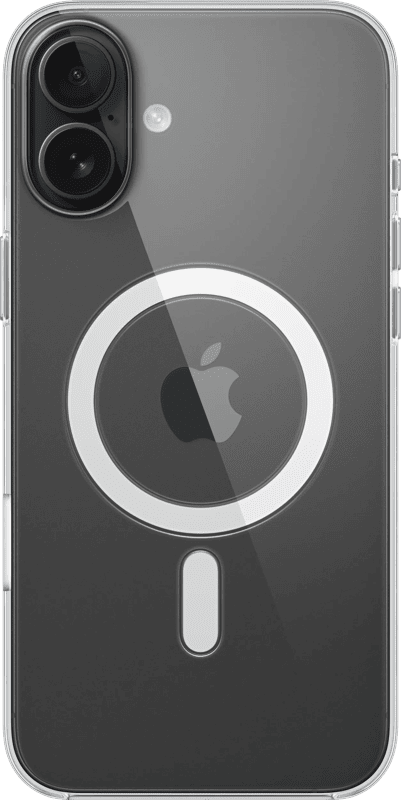 Apple iPhone 16 Plus Back Cover met MagSafe Transparant