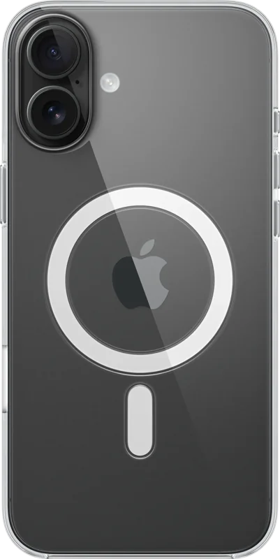 Apple iPhone 16 Plus Back Cover met MagSafe Transparant