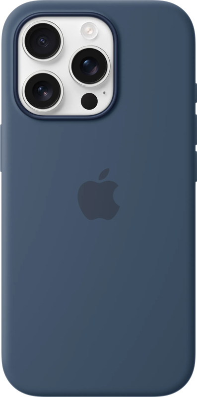Apple iPhone 16 Pro Back Cover met MagSafe Denim