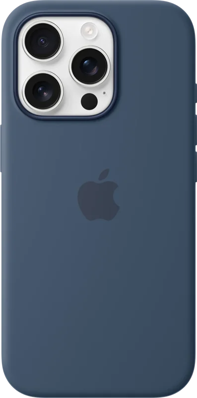 Apple iPhone 16 Pro Back Cover met MagSafe Denim
